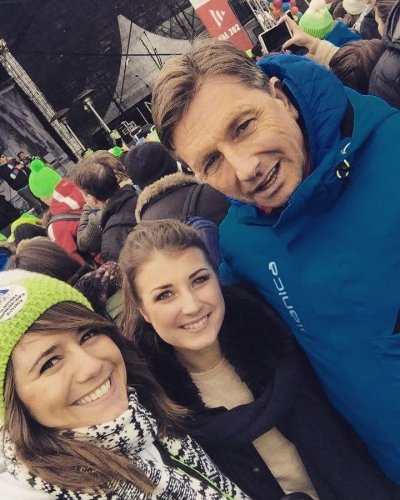 17. marec 2016, 30.000 glava množica, zmaga Petra Prevca, Robi Kranjec z daljavo dneva, jaz pa s selfijem dneva s takratnim predsednikom države :)