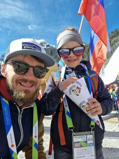 Navijaški utrinki iz Planice