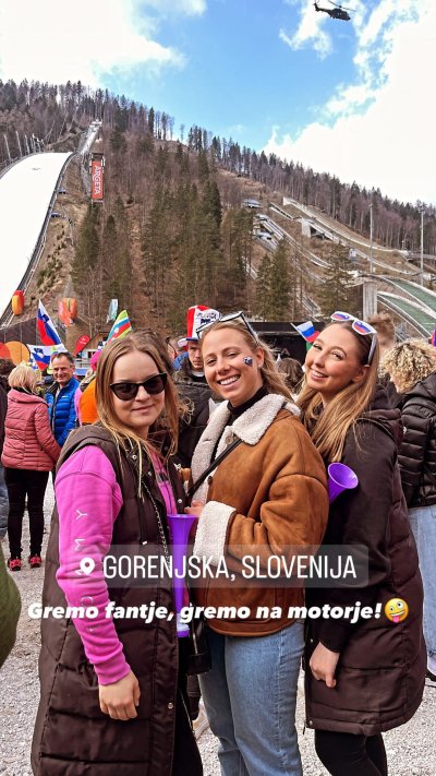 V Planico na skoke gremo vsako leto, ker to velja že za slovenski praznik. 