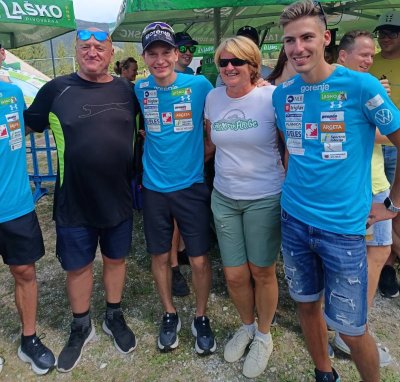 Nepozabno srečanje z našimi skakalci 31. avgusta 2024 v Planici na srečanju Gremo v hribe.