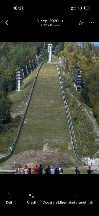 Moj spomin je iz poletja 2020, ko smo si z druzino ogledali velikanko.Upam da tokrat vidim se tekmo