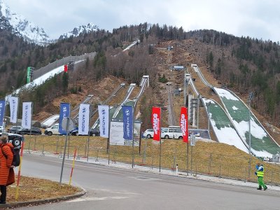 V Planico grem rada, če je le možnost. To je bilo slikano lani, na sredo, ko so bili trening skoki.  