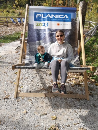 Nepozaben bisk Planice z mojo hčerko in vnukinjo. Najlepši planinski raj na planetu zemlja.